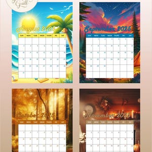 2025-2026 Academic Calendar Printable: School Planner (Instant Download)