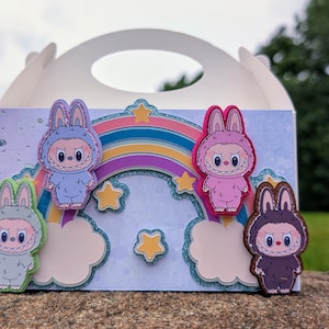 Labubu Gift Box | Labubu Favor Box | Labubu Gable Box