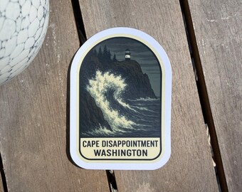 Pegatina de Cape Disappointment