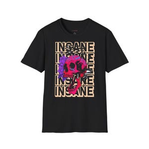 ¡EN OFERTA! Camiseta unisex con calavera gráfica: ¡Camiseta urbana moderna!