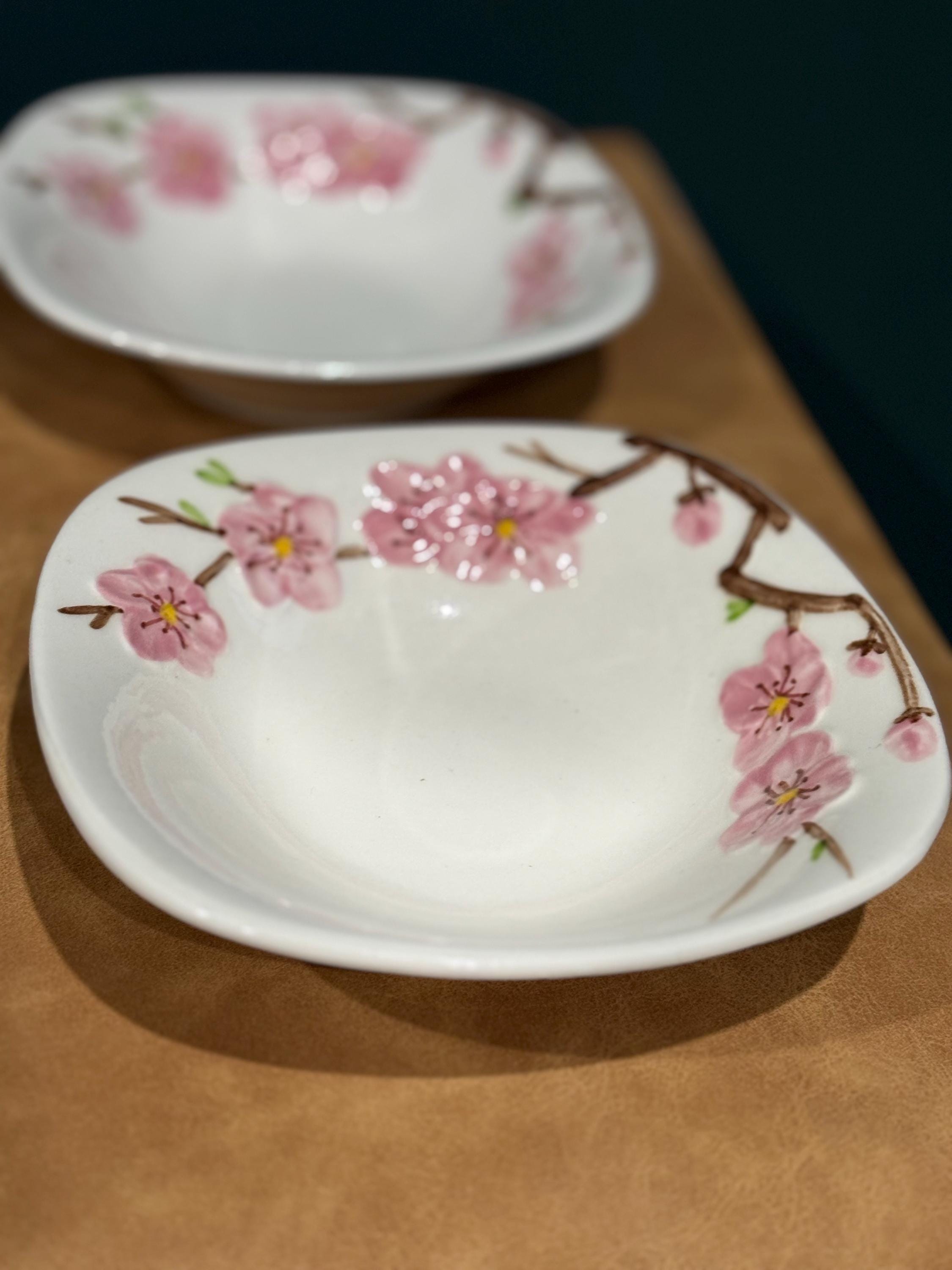 metlox poppy trail peach blossom ディナー お皿 Metlox Poppytrail Peach Blossom Fruit Bowl