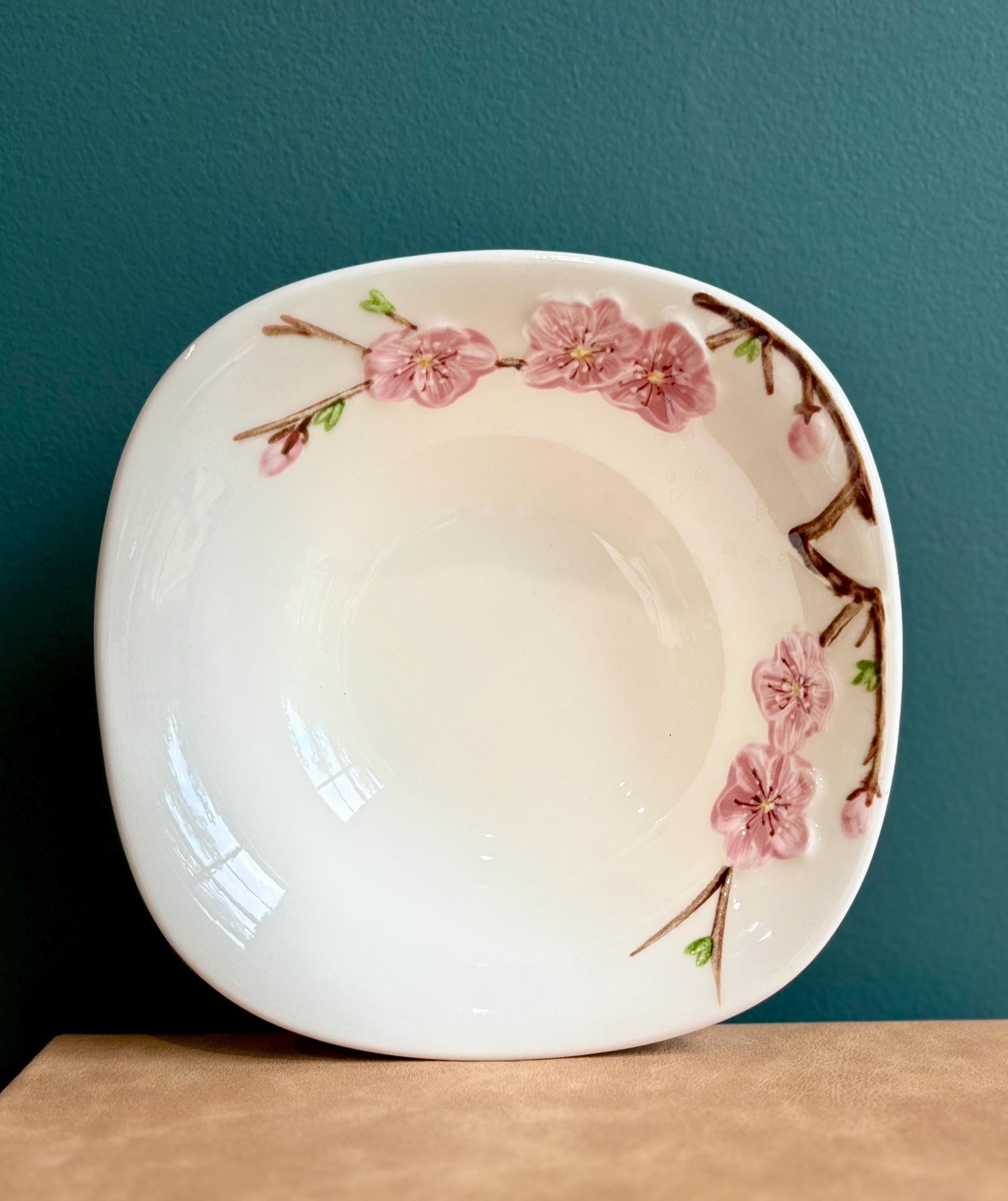 metlox poppy trail peach blossom ディナー お皿 metlox poppy trail peach blossom ディナー お皿
