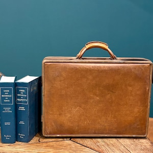 Vintage Hartmann Belting Leather Briefcase