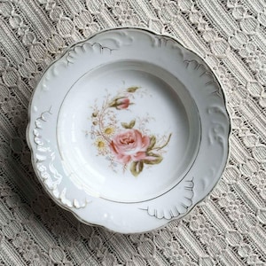 Vintage Floral Dessert Bowls