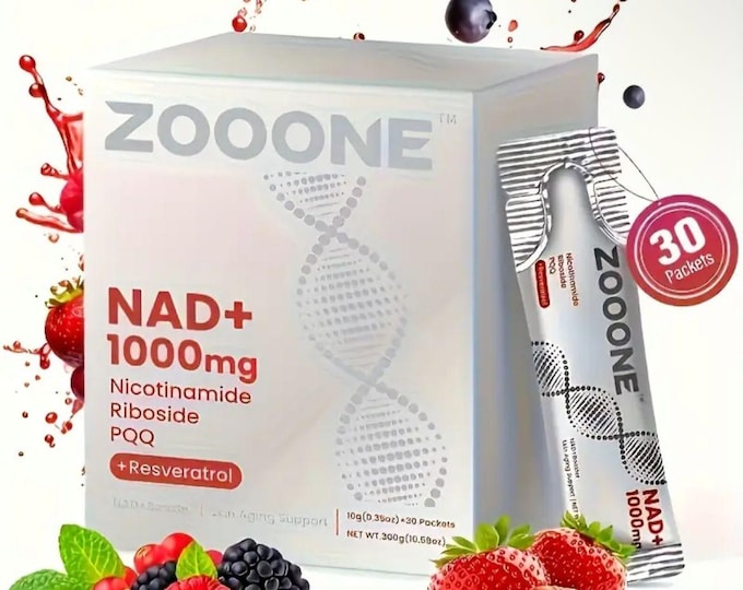 NAD Supplement 1000mg, NAD Nicotinamide Ribose Resveratrol Supplement