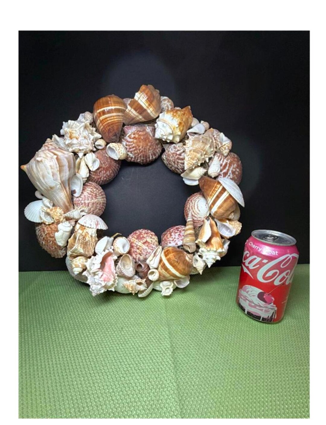 UNIQUE SHELL WREATH / Hanging Home Decor / Real Shells! - Etsy