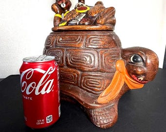 Grote koektrommel TURTLE & HARE