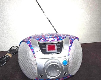 MEMEREX Digital Sound Stereo System & CD-Player Ghettoblaster! * GEPRÜFTER Funktionsfähiger Zustand