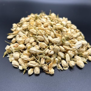 Jasmine flower loose tea dried buds floral herbal infusion premium quality natural petals