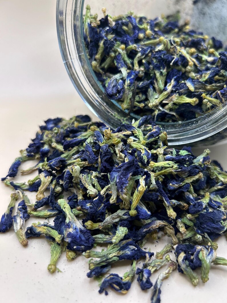 Blue Butterfly Pea Flower Tea: Natural Herbal Tea for DIY Crafts ...