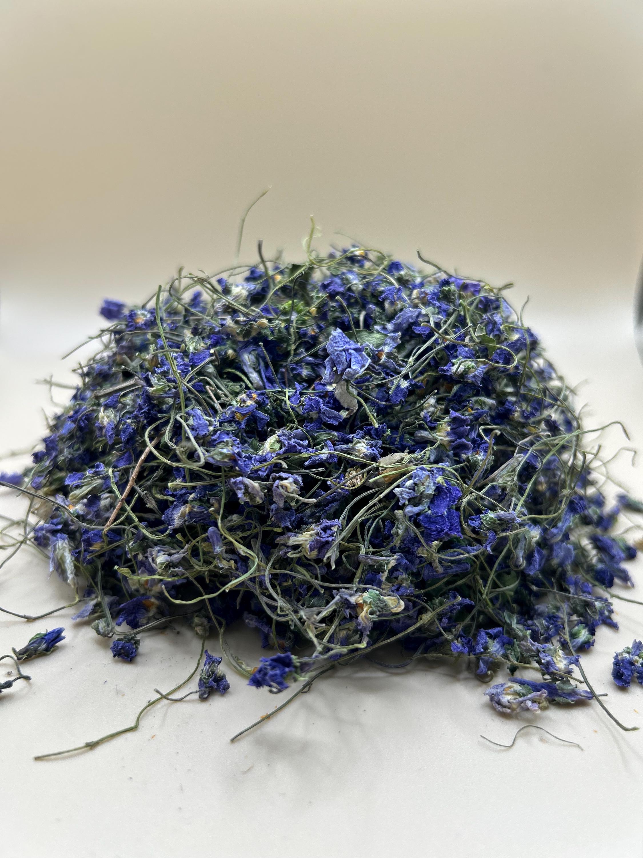 Dried Sweet Violet Flowers: Edible Tea, Soap, Resin & Botanical Crafts