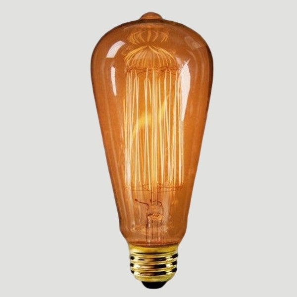 Edison Light Bulb - Pendant Lamp Accessory - Steampunk Industrial Lighting - Cafe Lighting - Victorian Hanging Light Swag