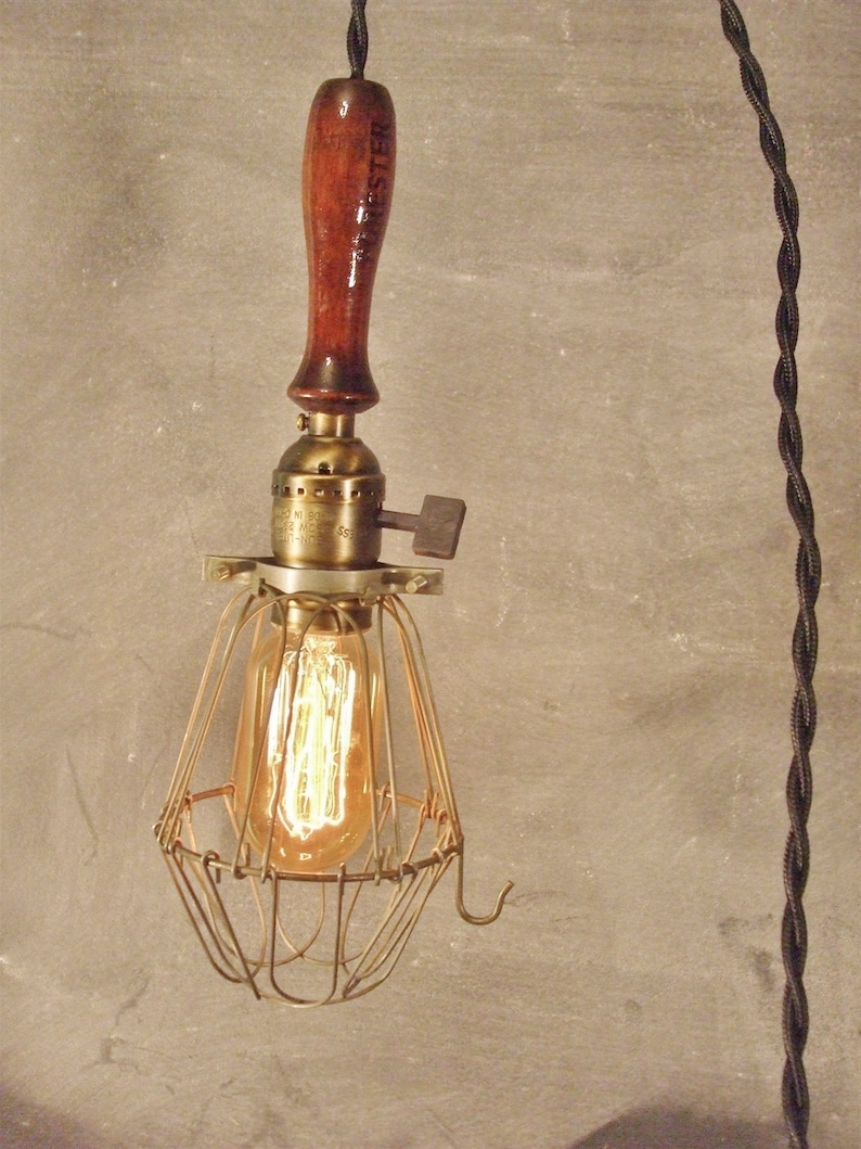 Vintage Antique Industrial Style Trouble Light Machine Age - Etsy