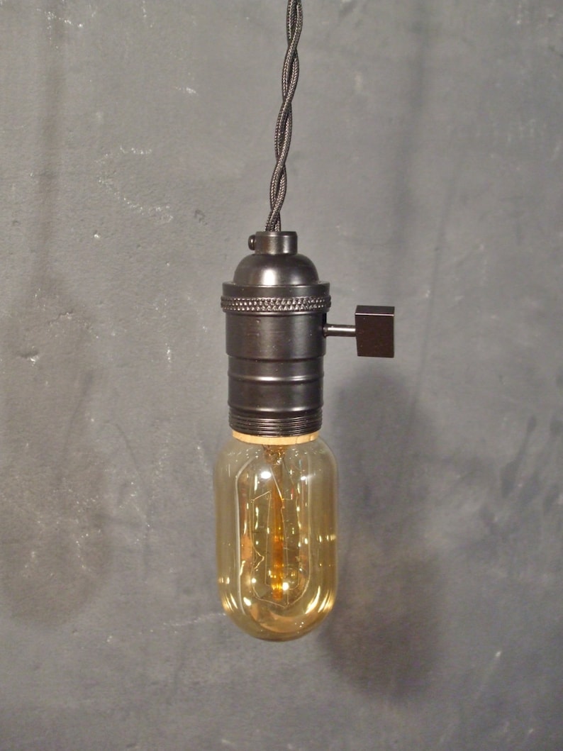 Vintage Minimalist Industrial Bare Bulb Light Sockets Etsy