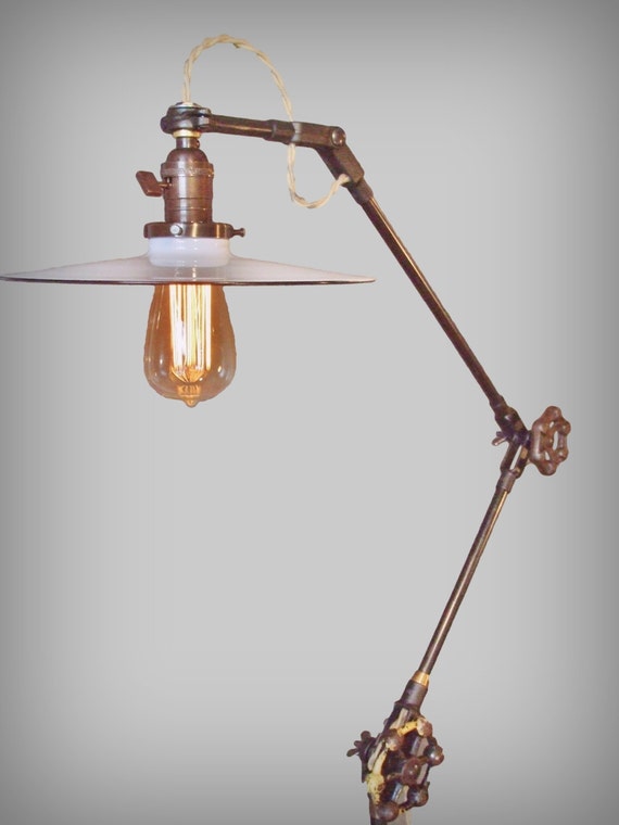Gold task floor lamp deals
