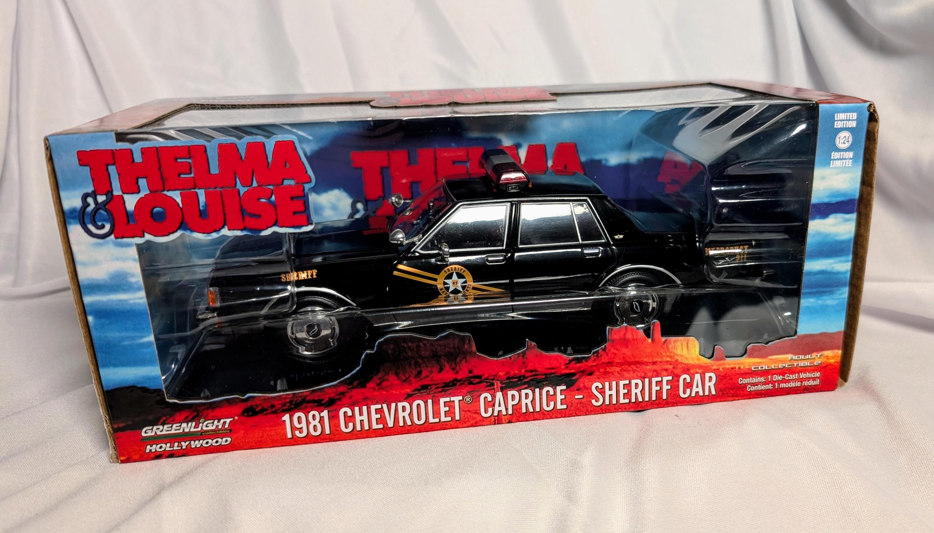 1981年 テルマ＆ルイーズ シボレー カプリス シェリフ 1:24スケール