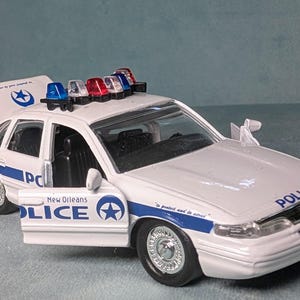 New Orleans die cast police car