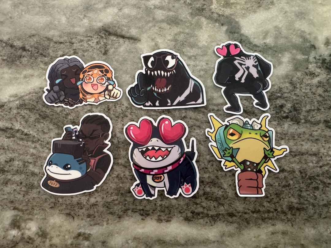 Marvel Rivals Emoji Sticker Pack - Etsy