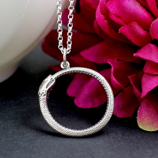 •OUROBOROS•  gold necklace
