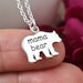 Mama bear baby bear necklace Clearance