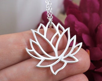 Lotus Chinese National Blossom Flower Necklace Sweater Chain Ceramic Jewelry Lotus Chinese National Blossom Flower Necklace Sweater Chain Ceramic Jewelry