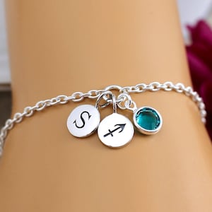 Personalized Sagittarius Bracelet, Sagittarius Star Sign Bracelet, Sagittarius Gift for Women, Personalized Gift for Women, Girlfriend, Mom