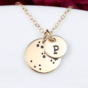 Personalized Gold Sagittarius Constellation Necklace | Sagittarius Jewelry | Sagittarius Necklace | Sagittarius Gift | Gift For Sagittarius