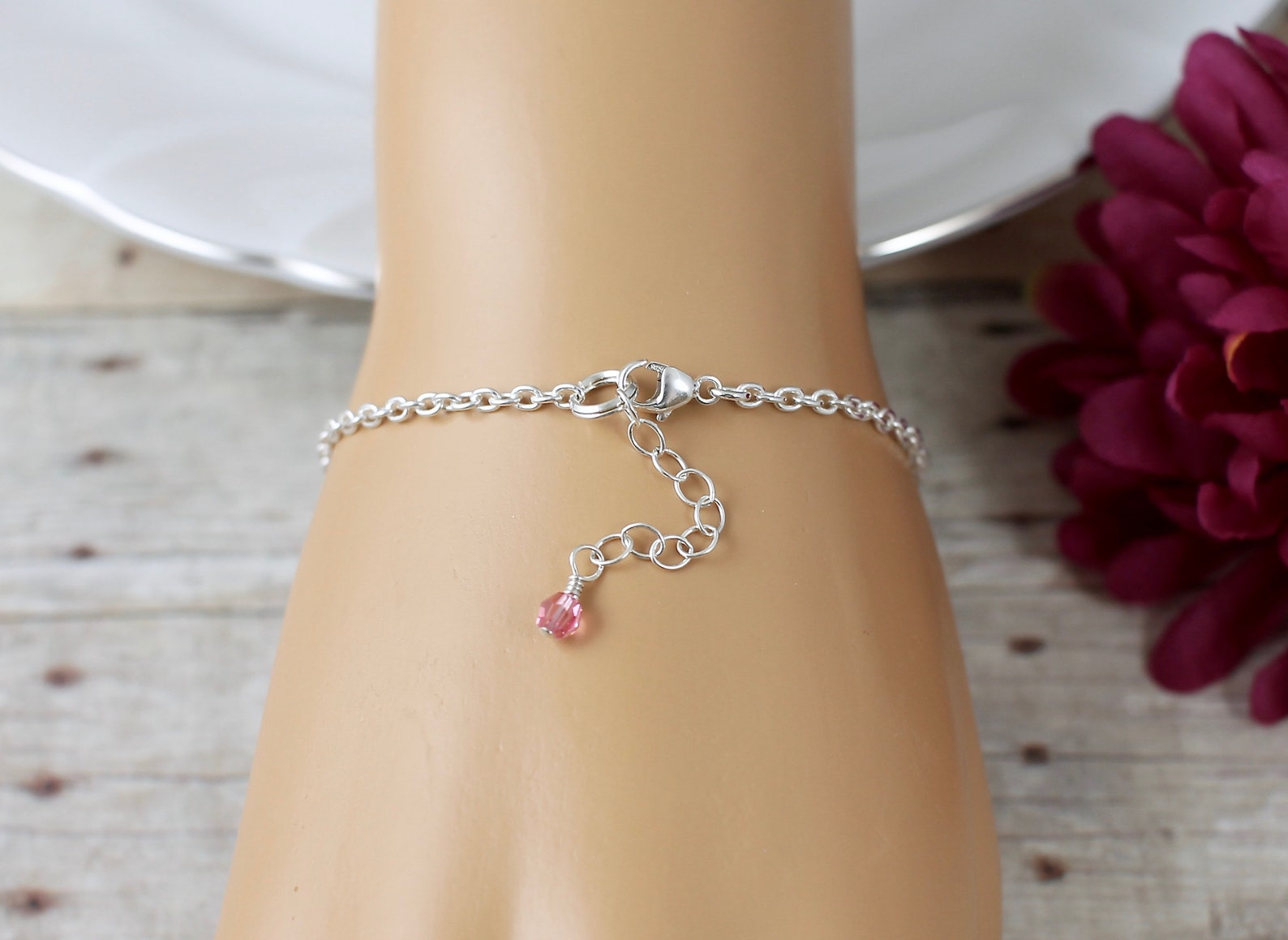 Personalized Breast Cancer Bracelets Breast Cancer Gifts Etsy