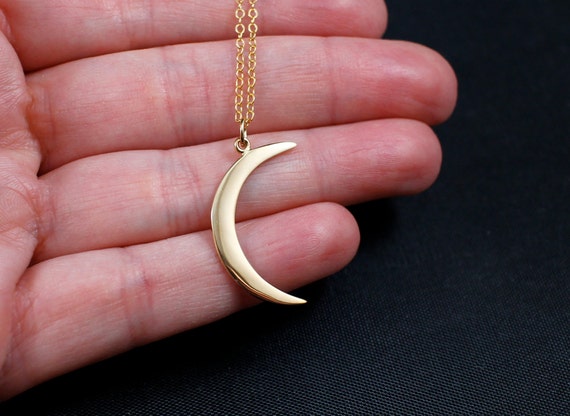 Crescent moon necklace store this is us