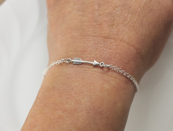 Sterling Silver Arrow Bracelet Sterling Silver Arrow Bracelet