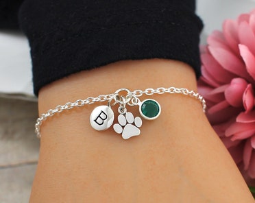 Bracciale Rosso Intrecciato Con Ciondolo Gatto In Acciaio - Gioiello Per Amanti Dei Gatti, Regalo Significativo - 6