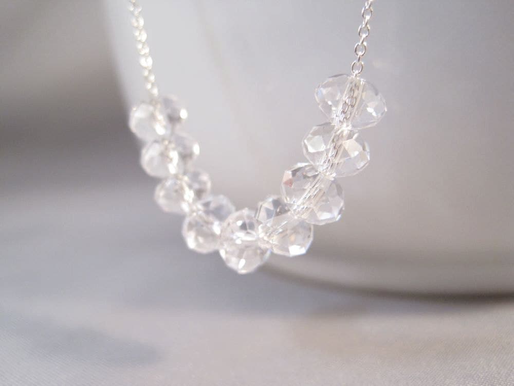 Carrie Bradshaw Necklace Paris Diamond Crystal Necklace Etsy