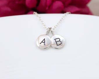 Add a Sterling Silver Initial to your Pretty Twisted Jewelry Necklace, Bracelet, Jewelry