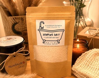 Natural Bath/Soak Salt with Colloidal Oatmeal