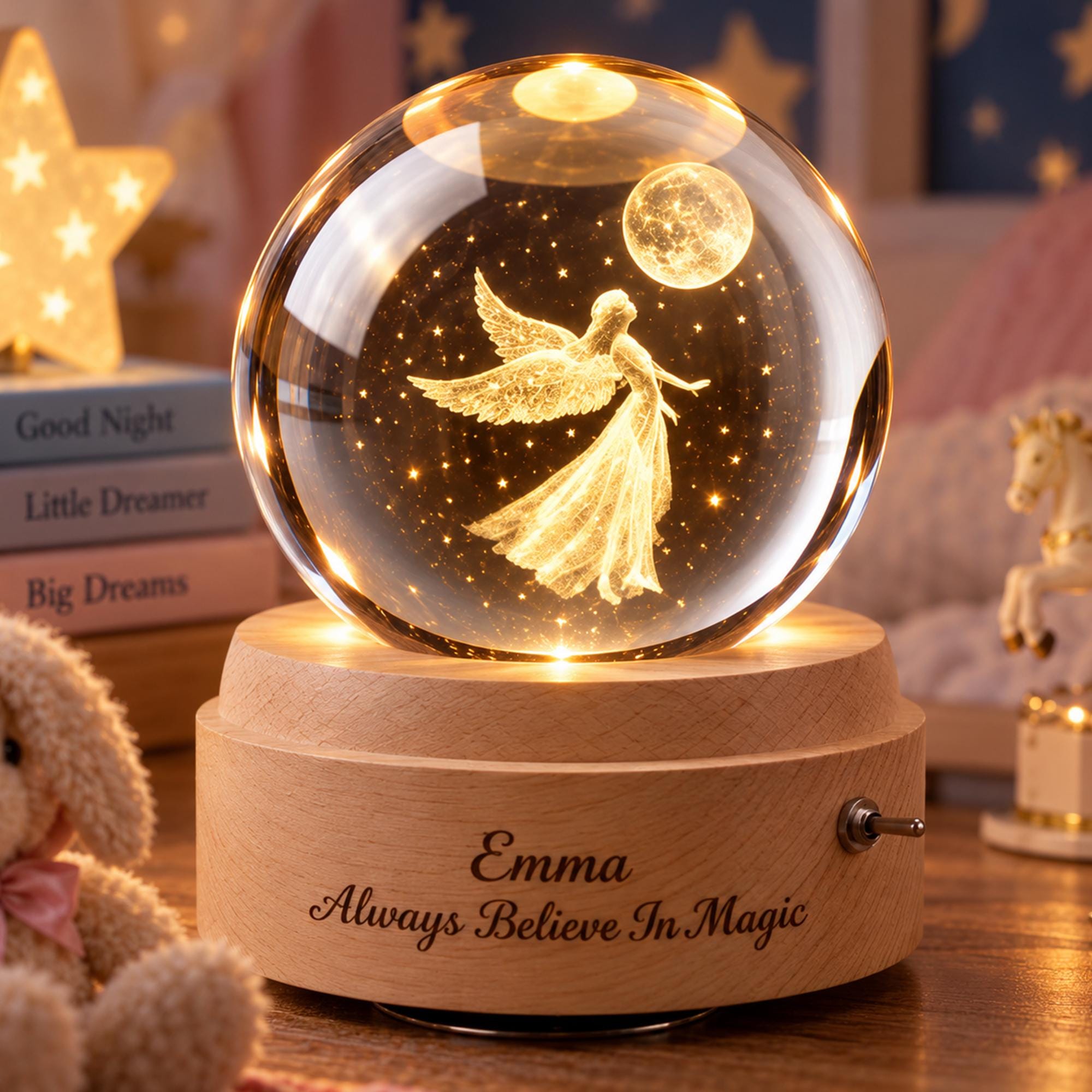 Crystal Snow Ball - Etsy