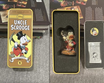 Figurine RARE La Bande à Picsou - RWS Mobilo - Geo Trouvetou (Gyro Gearloose)