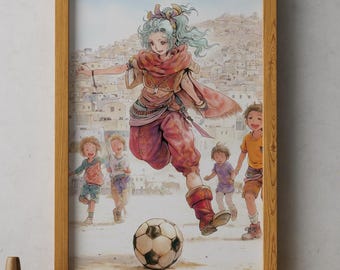 Terra Branford Final Fantasy VI Digital Art: Mobliz Blitz