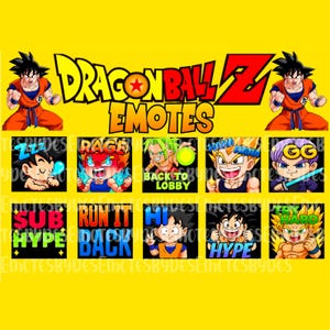 Dragon Ball Z Emotes