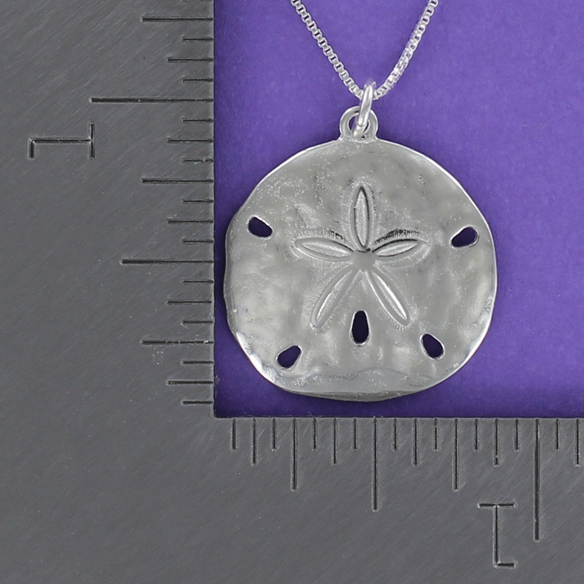 Sand Dollar Clasp - Sterling Silver 925 New Used with Convertible
