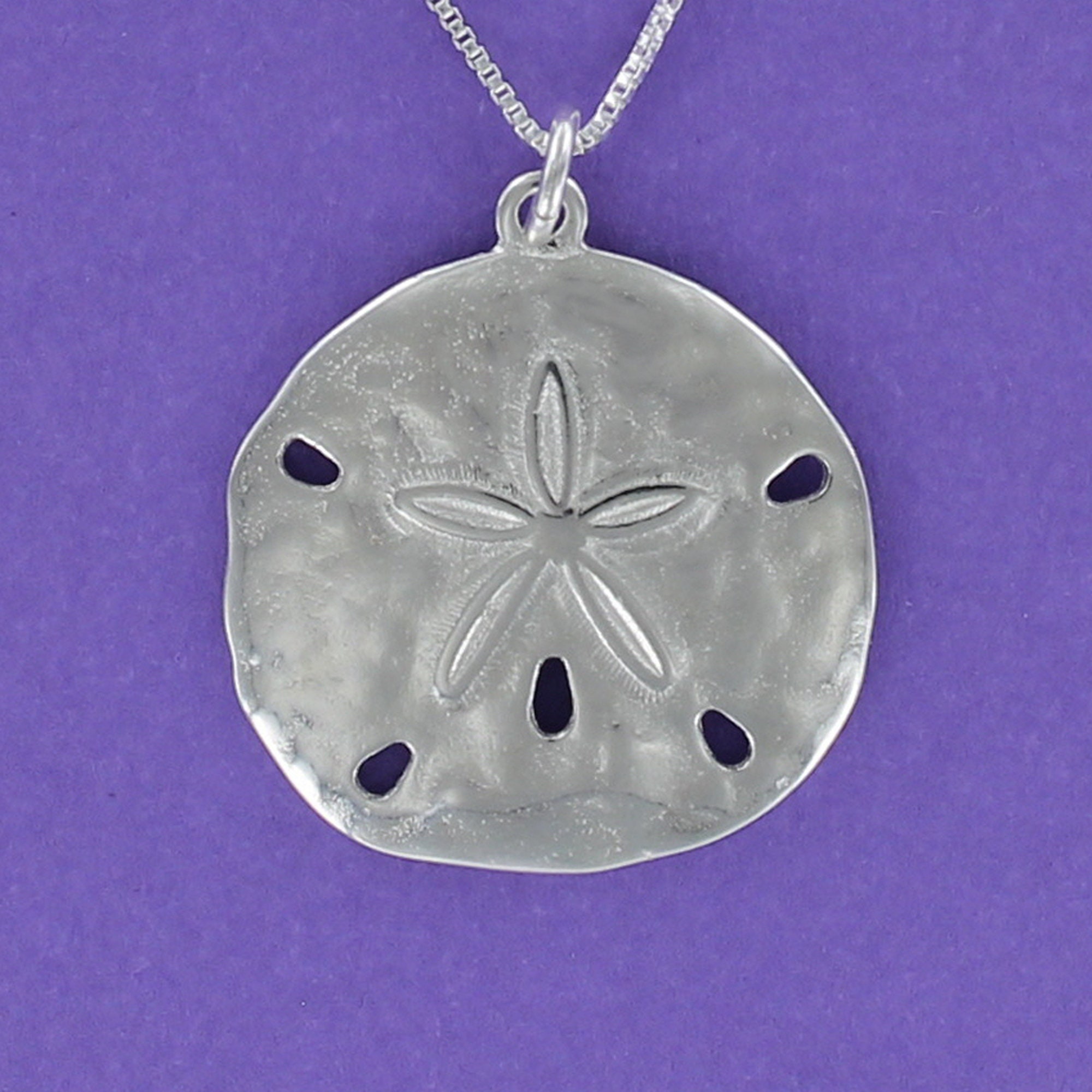 Sand Dollar Clasp - Sterling Silver 925 New Used with Convertible