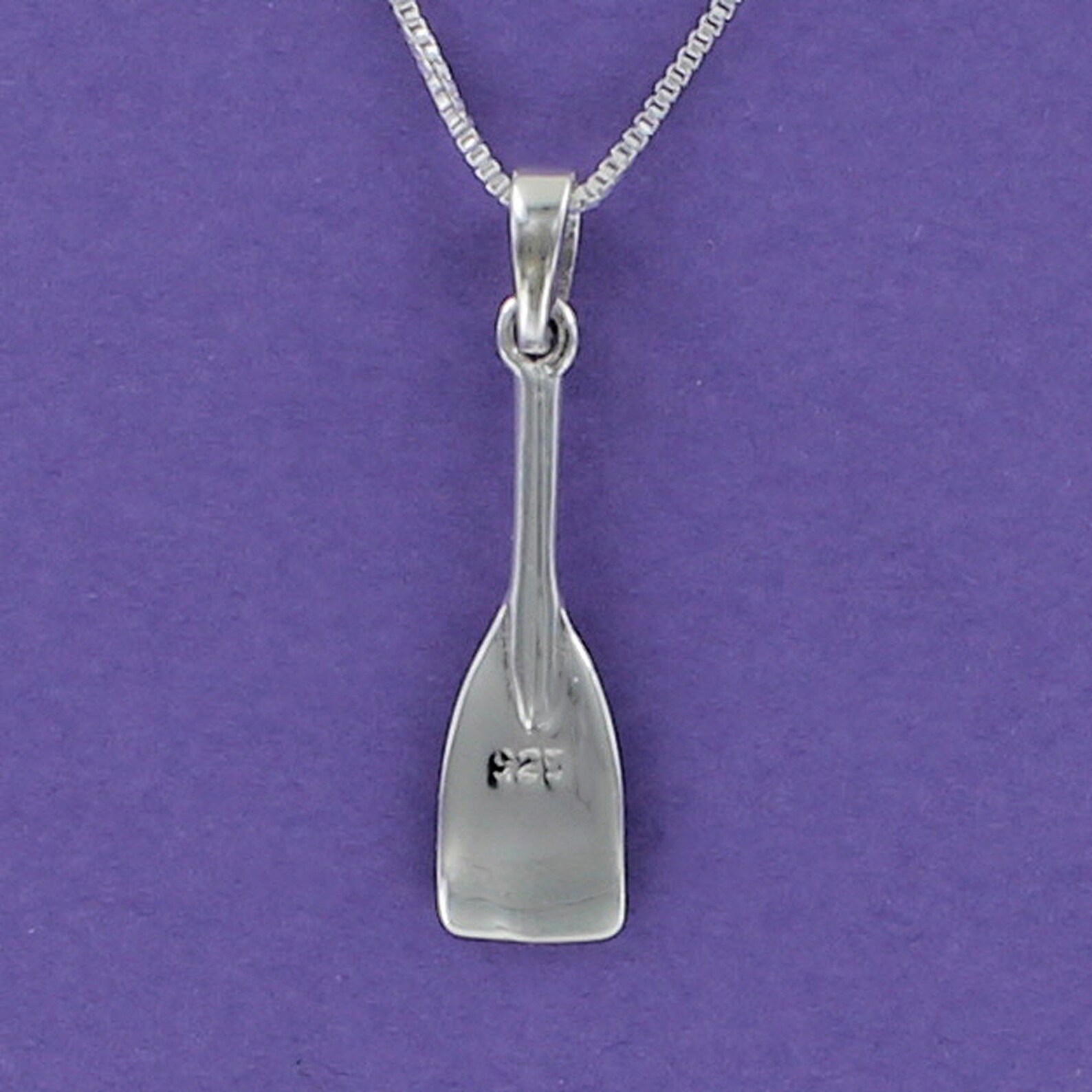 Rowing Oar Necklace 925 Sterling Silver on Inspirational Etsy