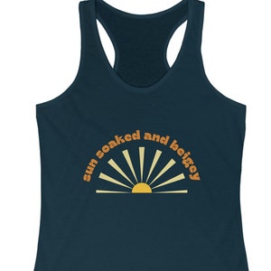 Sun Soaked And Beigey New Girl Shirt - Schmidt - Jess - Nick - Loft - Tank Top - Women&#39;s Ideal Racerback Tank