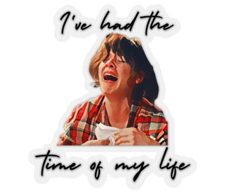 New Girl Jessica Day Sticker - Jess Crying - Dirty Dancing - I've Had the Time of my Life - Decal - Kiss-Cut Stickers