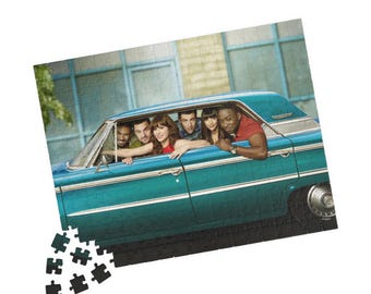 New Girl Puzzle - New Girl - Jess Cece Winston Schmidt Nick Coach Puzzle (110, 252, 520, 1014-piece)