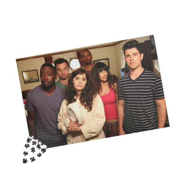 New Girl Puzzle - New Girl Cruise Picture Puzzle - Winston - Nick Miller - Jess - Cece - Coach - Schmidt - Puzzle (110, 252, 500, 1014 pièces)