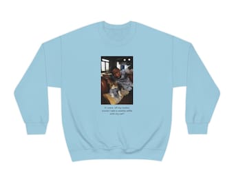 New Girl Shirt - Winston - Furguson - Cat Selfie - Unisex Heavy Blend Crewneck Sweatshirt