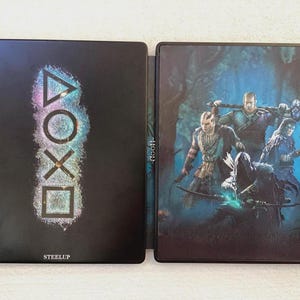 HooD Steelup/Steelbookコレクターケース（PS4/PS5/Xbox用3Dカード付き、ゲームなし）新品