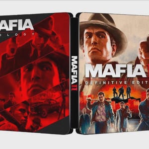Mafia II Custom made G2 Steelbook Case For PS3/PS4/PS5/Xbox (No Game) New