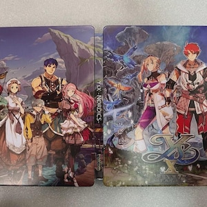 YS X Nordics Custom made G2 Steelbook Case For PS3/PS4/PS5/Xbox (No Game) New