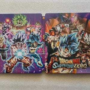 Dragon Ball Sparkling Zero Custom made G2 Steelbook Case For PS3/PS4/PS5/Xbox (No Game) New